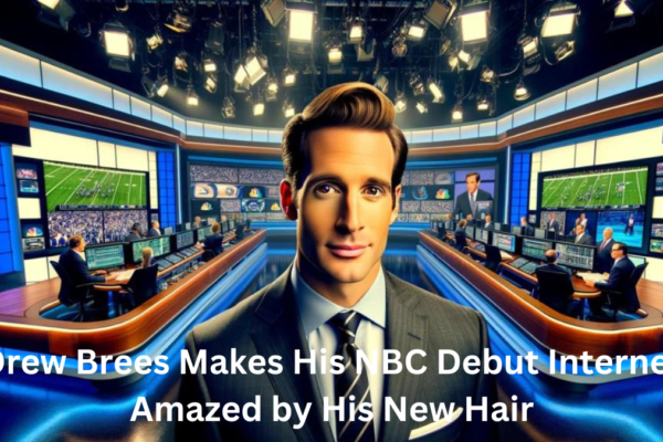 Drew Brees Makes His NBC Debut Internet Amazed by His New Hair