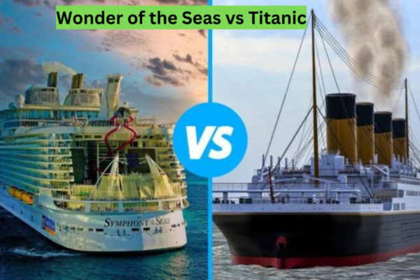 Wonder of the Seas vs Titanic