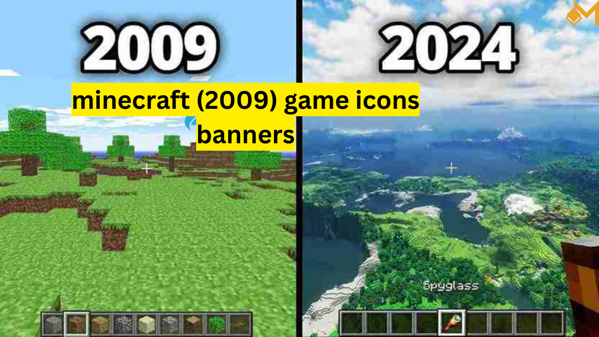 minecraft (2009) game icons banners