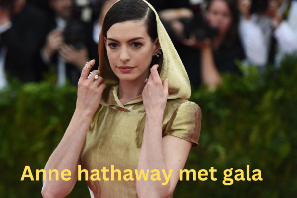 anne hathaway met gala