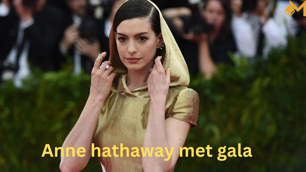 anne hathaway met gala