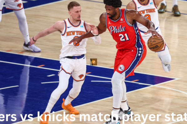 76ers vs knicks match player stats