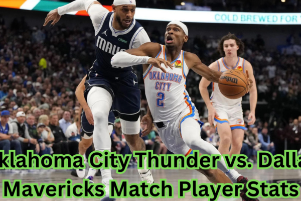 okc thunder vs dallas mavericks match player stats