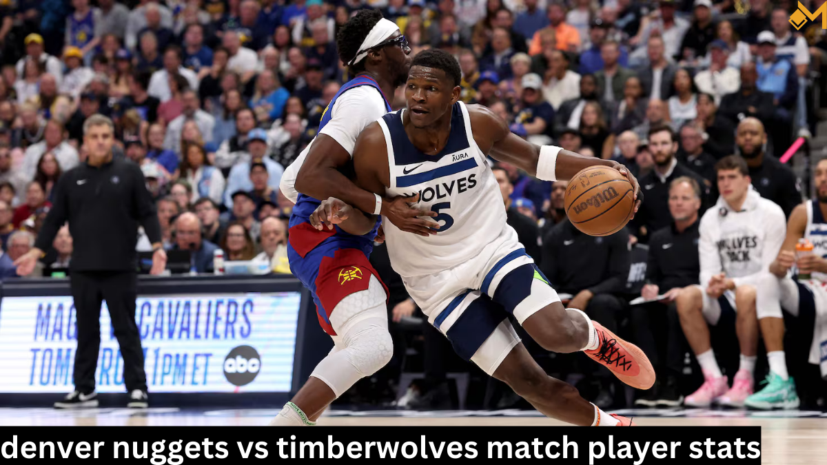 denver nuggets vs timberwolves match player stats