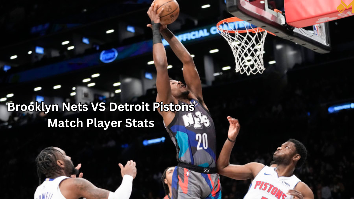 brooklyn nets vs detroit pistons match player stats