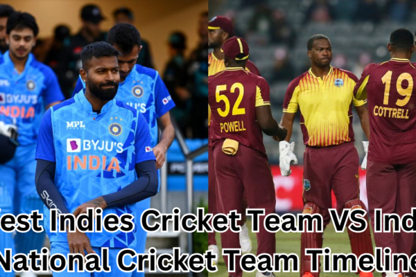 west indies cricket team vs india national cricket team timeline