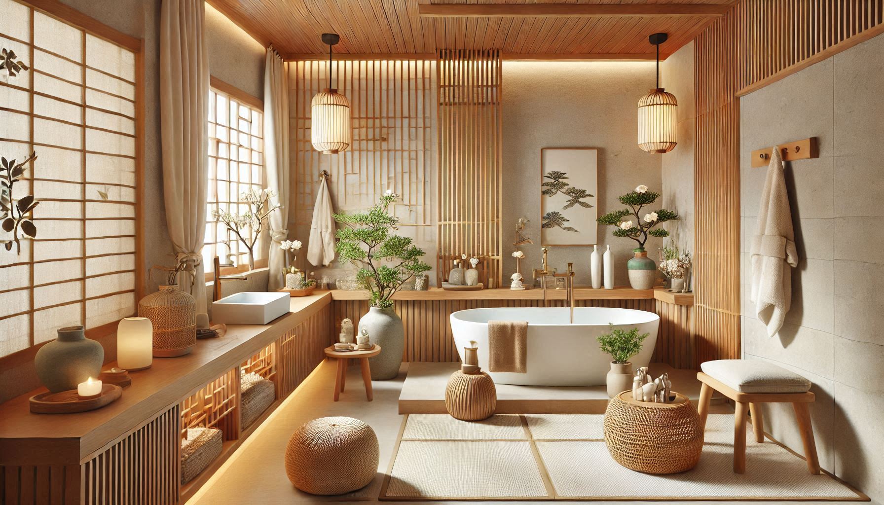 Japandi Style Bathroom: Elegant and Functional Design Ideas