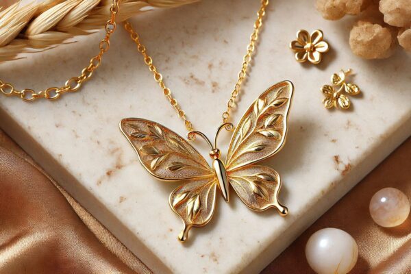 Gold Butterfly Necklace: A Timeless Beauty