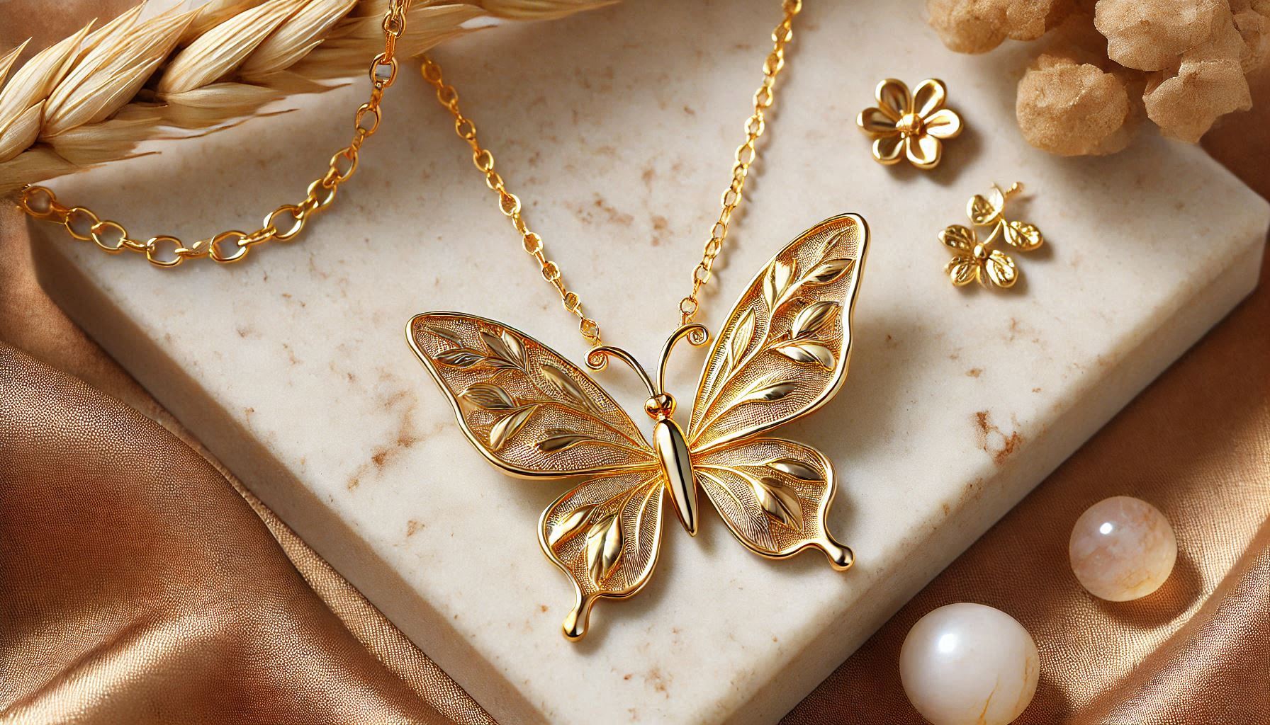 Gold Butterfly Necklace: A Timeless Beauty