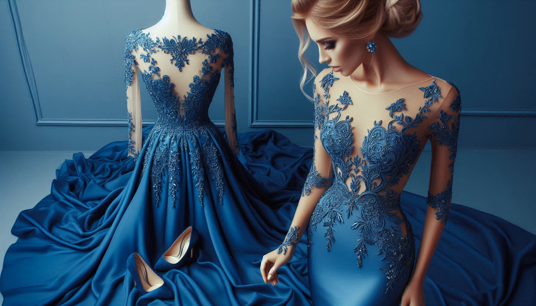 Royal Blue Evening Dress: Glam Up in Style