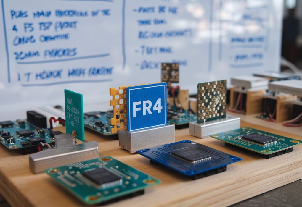 Choosing suitable PCB materials: comparison of FR4, aluminum base, and additional potential alternatives