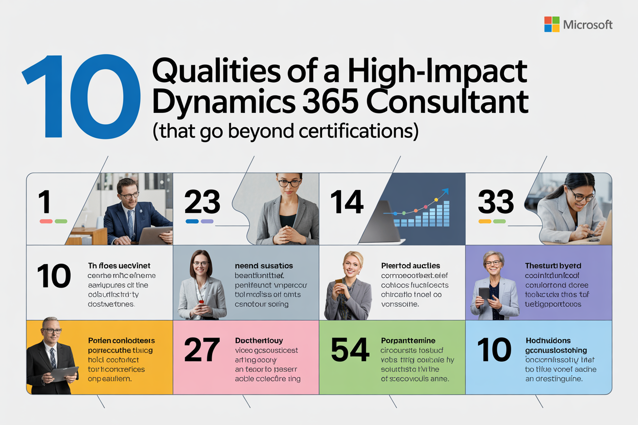 10 Qualities of a High-Impact Dynamics 365 Consultant (That Go Beyond Certifications)
